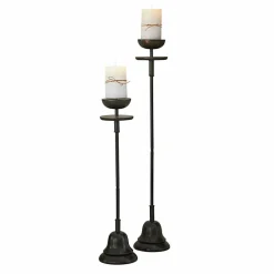 Lot de 2 bougeoirs Brantino