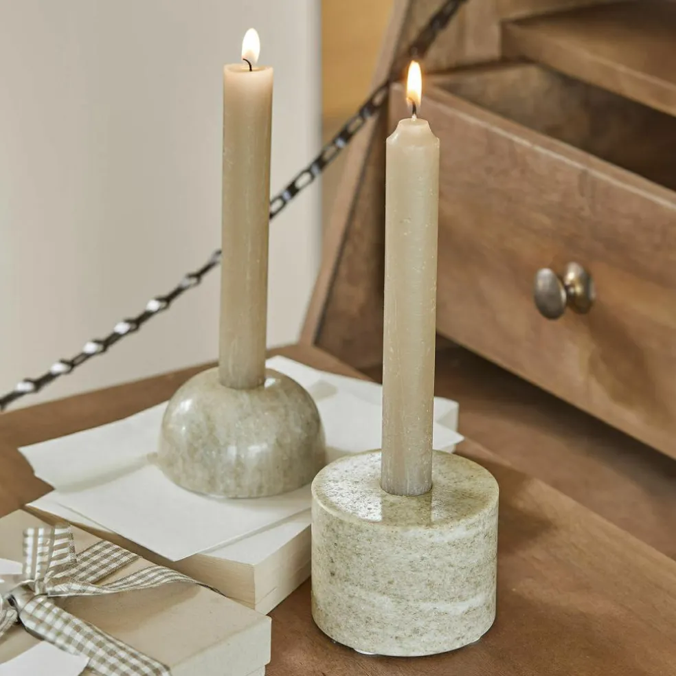Lot de 2 bougeoirs Najira