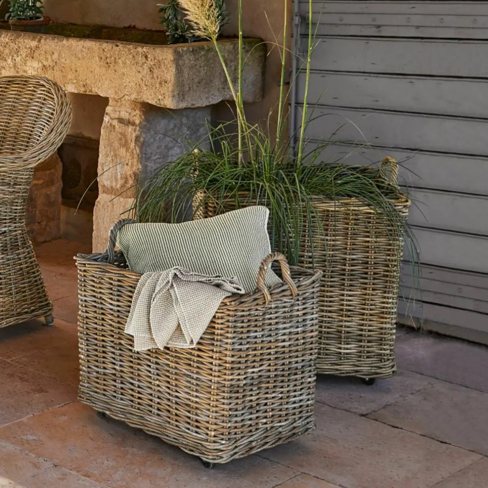 Lot de 2 paniers à plantes Gialousa