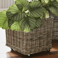 Lot de 2 paniers à plantes Gialousa