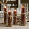 Lot de 4 photophores Kriven