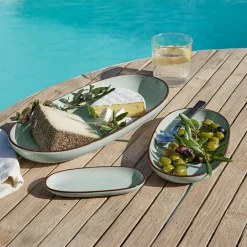 Lot de 3 plateaux de service Biarré