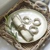 Lot de 4 ronds de serviettes Limche