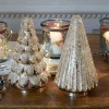 Lot de 2 sapins décoratifs Domélys