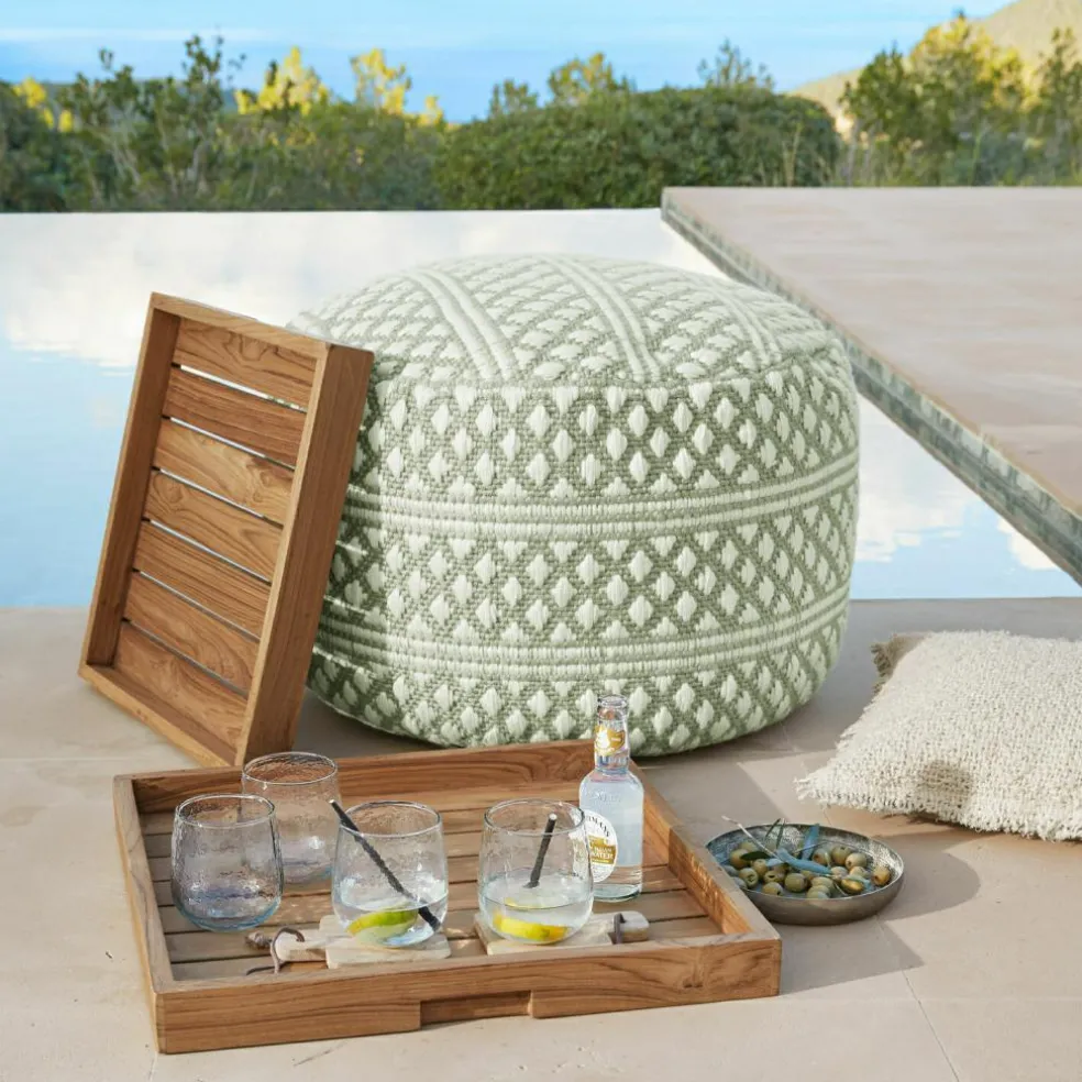 Pouf intérieur et extérieur Mintares